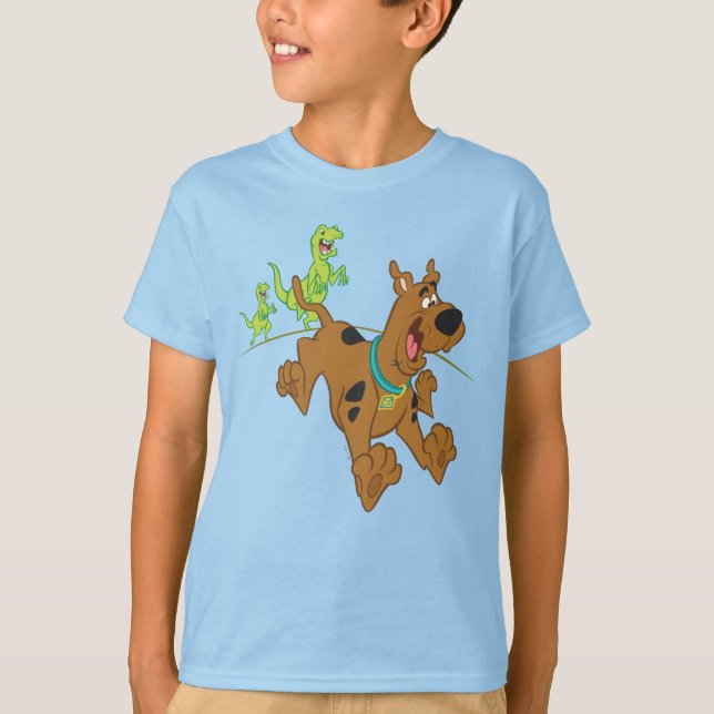 Scooby-Doo Dinosaur Escape T-Shirt (Front)