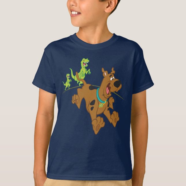 Scooby-Doo Dinosaur Escape T-Shirt (Front)