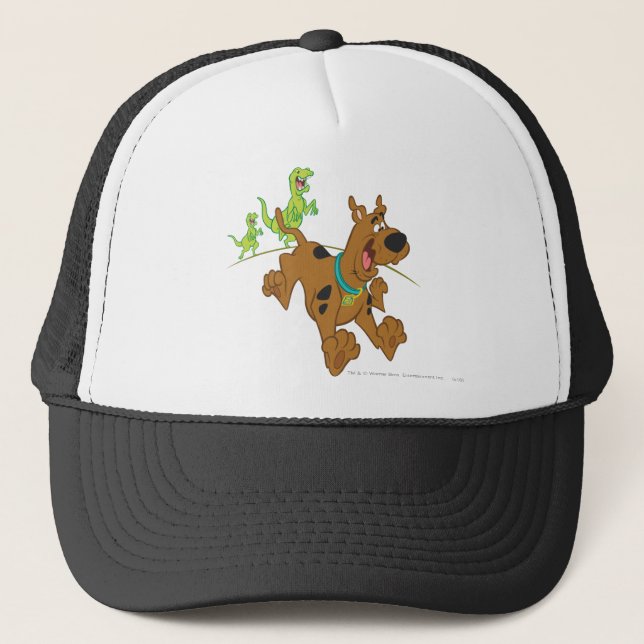 Scooby-Doo Dinosaur Escape Trucker Hat (Front)