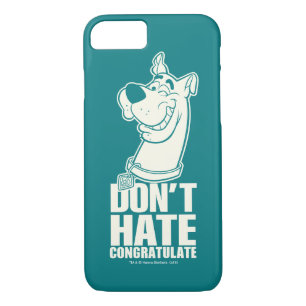 Scooby-Doo "Don't Hate, Congratulate" Graphic iPhone 8/7 Case