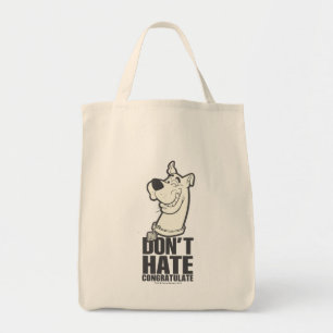 Scooby-Doo "Don't Hate, Congratulate" Graphic Tote Bag