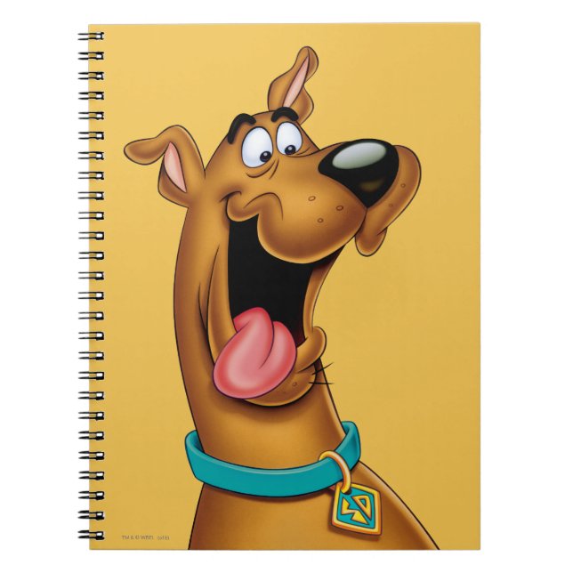 Scooby-Doo Excited Face Notebook (Front)