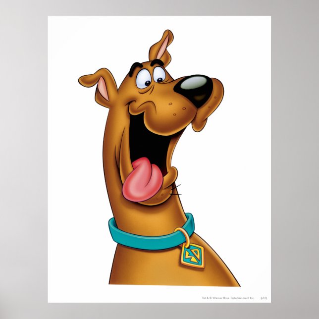 Scooby-Doo Excited Face Poster (Front)