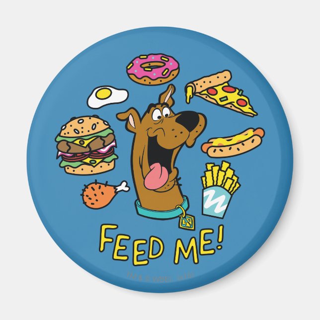 Scooby-Doo Feed Me! Magnet (Front)