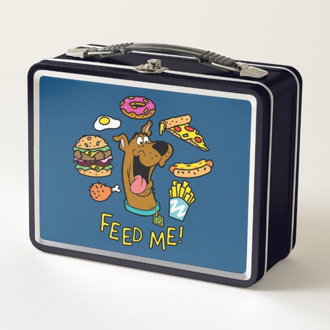 Scooby-Doo Feed Me! Metal Lunch Box (Front)