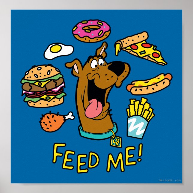 Scooby-Doo Feed Me! Poster (Front)
