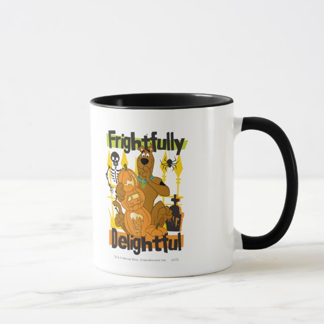 Scooby-Doo Frightfully Delightful Mug (Right)