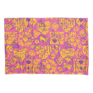 Scooby-Doo   Funky Flower Pattern Pillowcase