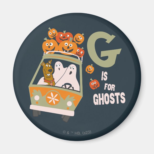 Scooby-Doo | G is for Ghosts Magnet (Front)