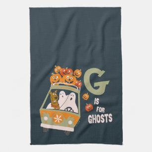 Scooby-Doo   G is for Ghosts Tea Towel
