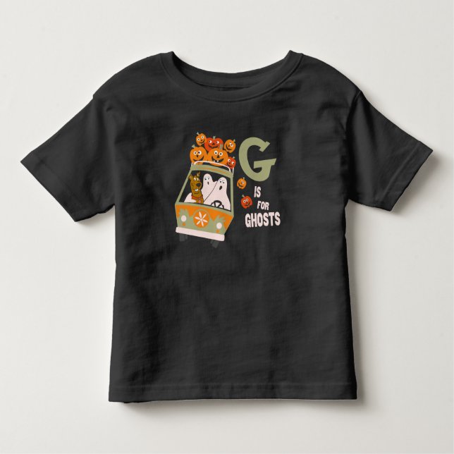 Scooby-Doo | G is for Ghosts Toddler T-Shirt (Front)