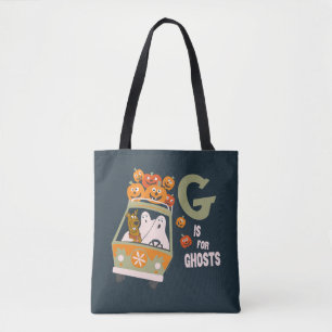 Scooby-Doo G is for Ghosts Tote Bag