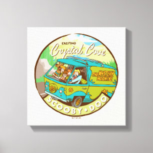 Scooby-Doo Gang Driving Through "Crystal Cove" Canvas Print