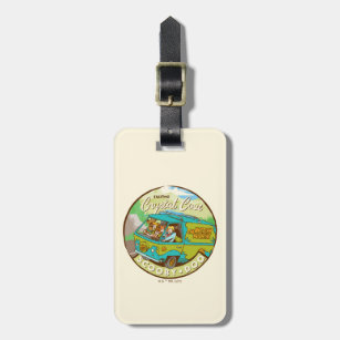 Scooby-Doo   Gang Driving Through "Crystal Cove" Luggage Tag