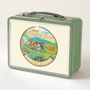 Scooby-Doo Gang Driving Through "Crystal Cove" Metal Lunch Box