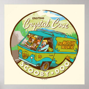 Scooby-Doo   Gang Driving Through "Crystal Cove" Poster