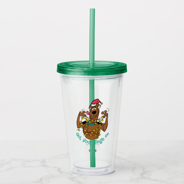 Scooby-Doo "Get Your Jingle On" Acrylic Tumbler (Front)