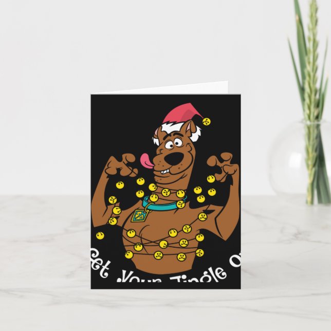 Scooby Doo Get Your Jingle On  Card (Front)
