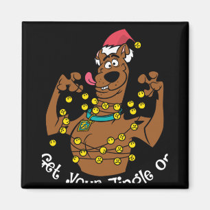 Scooby Doo Get Your Jingle On T Shirt Magnet