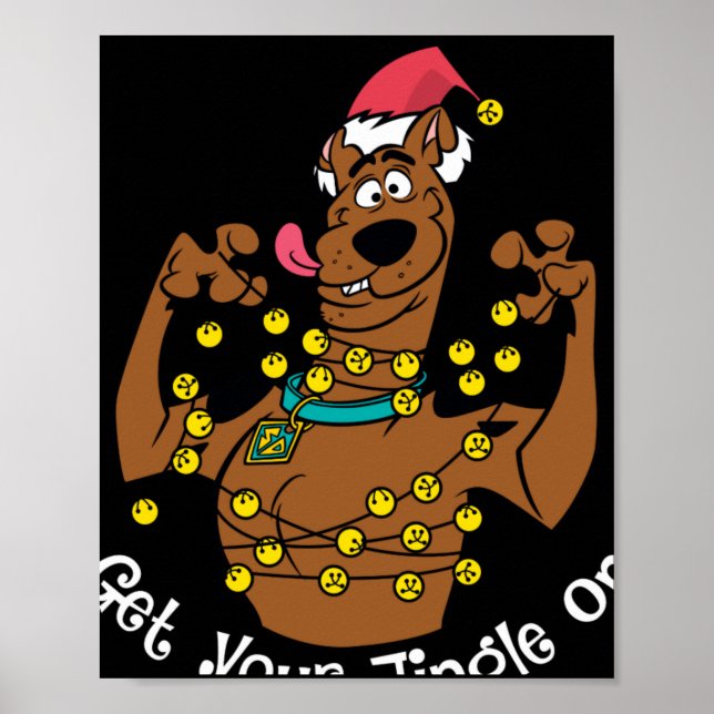 Scooby Doo Get Your Jingle On T Shirt  Poster (Front)