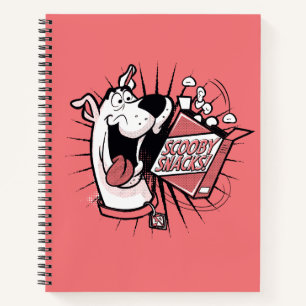 Scooby-Doo Halftone Scooby Snacks Notebook