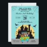 Scooby-Doo | Halloween 2nd Birthday Invitation<br><div class="desc">Get ready for a spooktacular celebration with this vibrant Scooby-Doo Halloween-themed 2nd birthday invitation. Featuring Scooby and playful Halloween elements,  this colourful design combines charm and nostalgia to make your little one's special day unforgettable.</div>