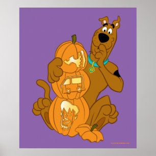 Scooby-Doo   Halloween Jack-O-Lantern Poster