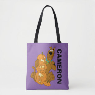 Scooby-Doo Halloween Jack-O-Lantern Tote Bag