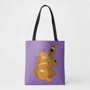 Scooby-Doo Halloween Jack-O-Lantern Tote Bag