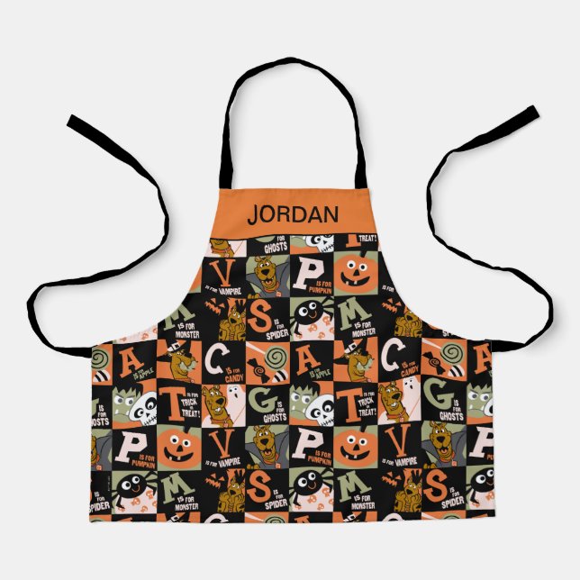 Scooby-Doo | Halloween Pattern Apron (Front)