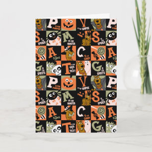 Scooby-Doo   Halloween Pattern Card