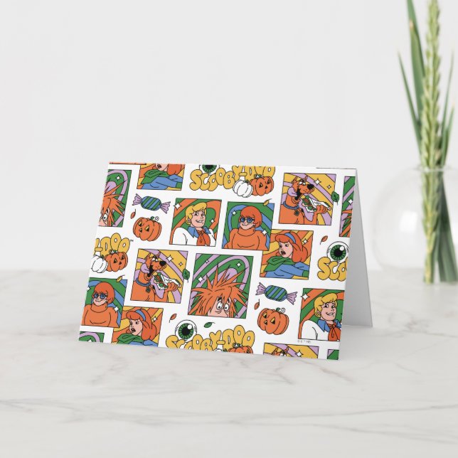 Scooby-Doo Halloween Photos Pattern Card (Front)