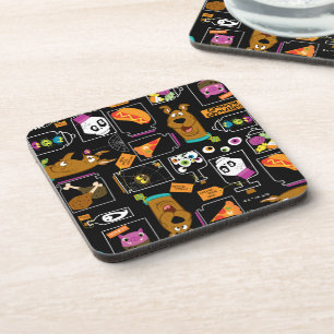 Scooby-Doo   Halloween Scooby-Doo Pattern Coaster