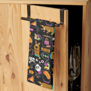 Scooby-Doo Halloween Scooby-Doo Pattern Tea Towel