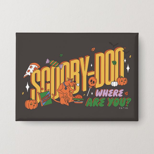 Scooby-Doo Halloween Snack Logo (Front)