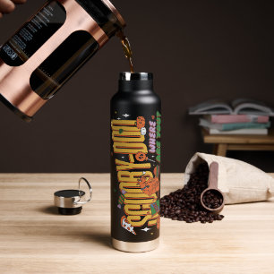 Scooby-Doo Halloween Snack Logo Water Bottle