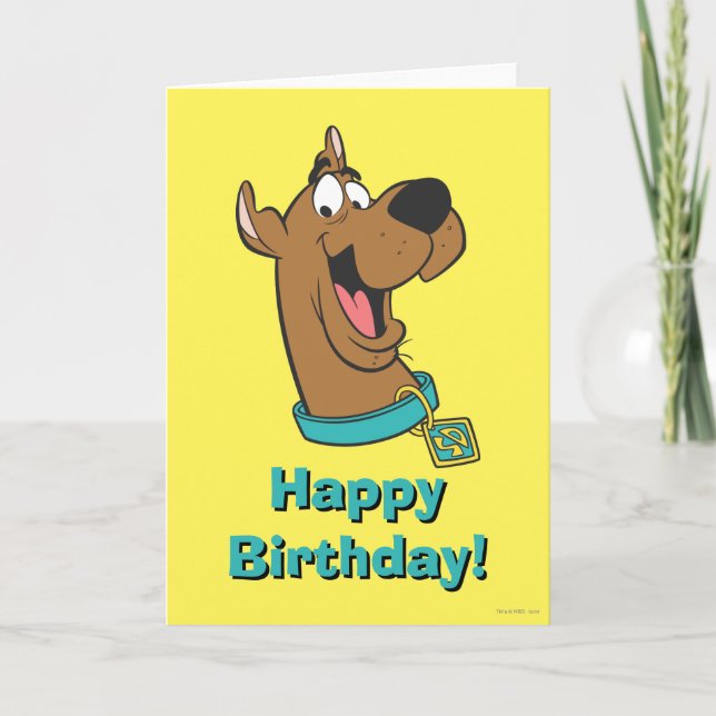 Scooby-Doo Happy Face Card (Front)