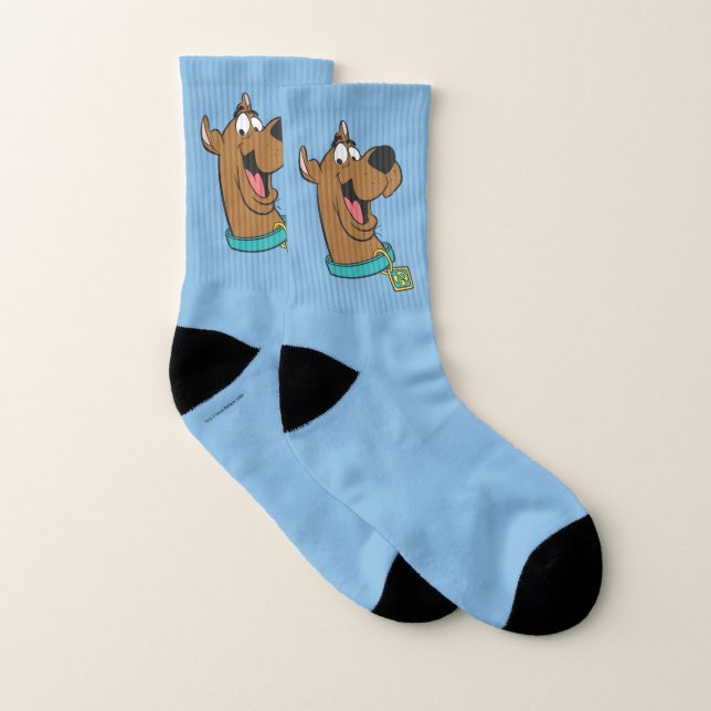 Scooby-Doo Happy Face Socks (Pair)