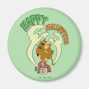 Scooby-Doo Happy Halloween Magnet