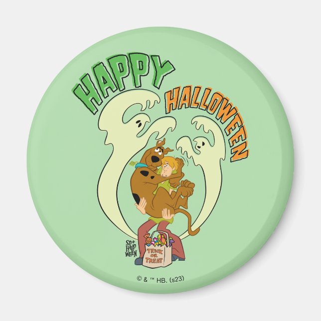 Scooby-Doo | Happy Halloween Magnet (Front)