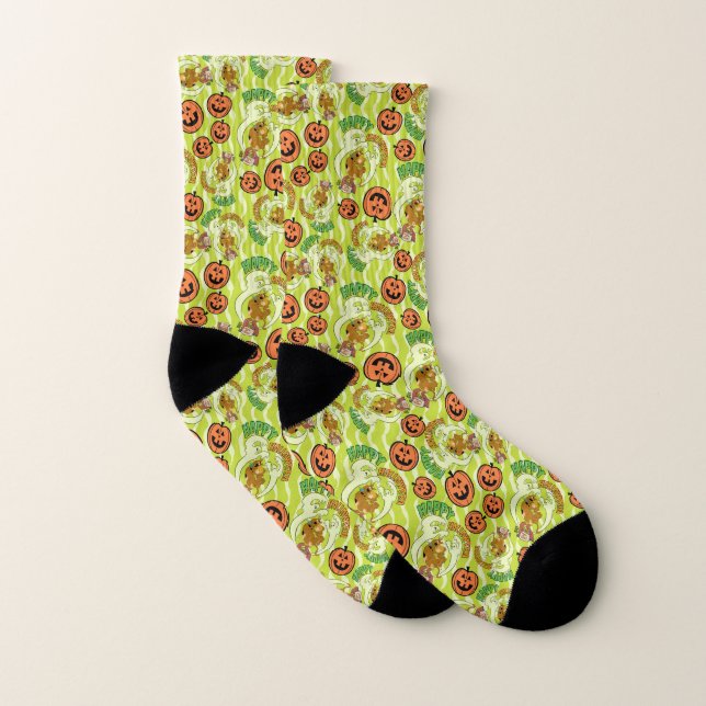 Scooby-Doo | Happy Halloween Pattern Socks (Pair)