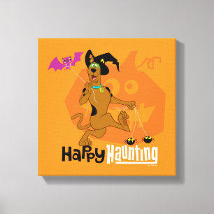 Scooby-Doo Happy Haunting Canvas Print