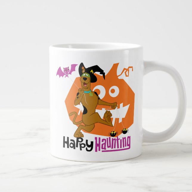 Scooby-Doo | Happy Haunting Large Coffee Mug (Right)