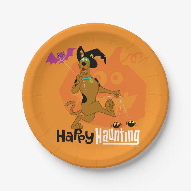 Scooby-Doo | Happy Haunting Paper Plate (Front)