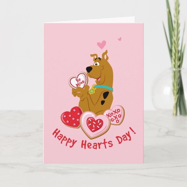 Scooby-Doo - Happy Hearts Day Holiday Card (Front)