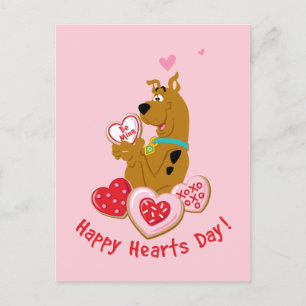 Scooby-Doo - Happy Hearts Day Holiday Postcard