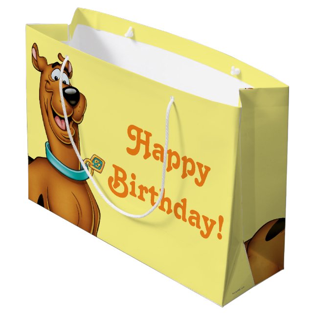 Scooby-Doo Happy Walk Large Gift Bag (Back Angled)