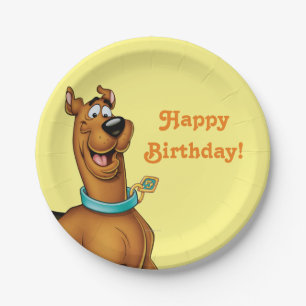 Scooby-Doo Happy Walk Paper Plate