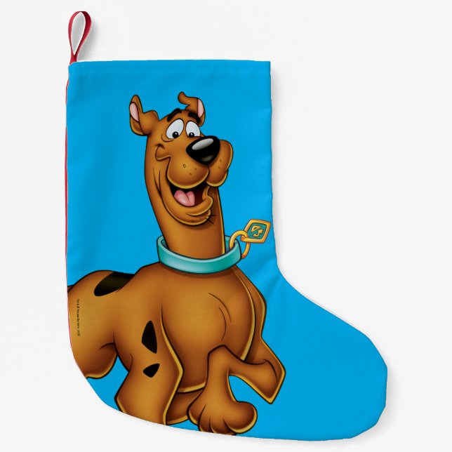 Scooby-Doo Happy Walk Small Christmas Stocking (Front)