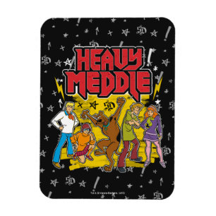 Scooby-Doo "Heavy Meddle" Graphic Magnet